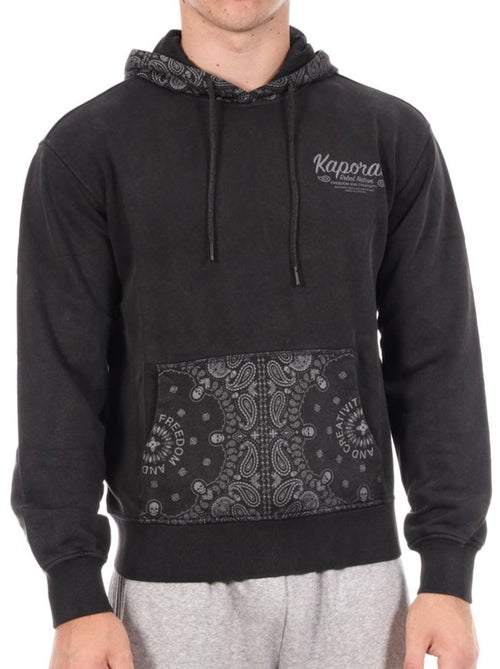 Kaporal ROHAN Zwart Heren Sweatshirt - Kiabi Kaporal ROHAN Zwart Heren Sweatshirt - Kiabi