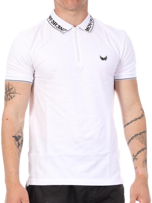Kaporal Rufo Witte Polo voor Heren - Kiabi Kaporal Rufo Witte Polo voor Heren - Kiabi