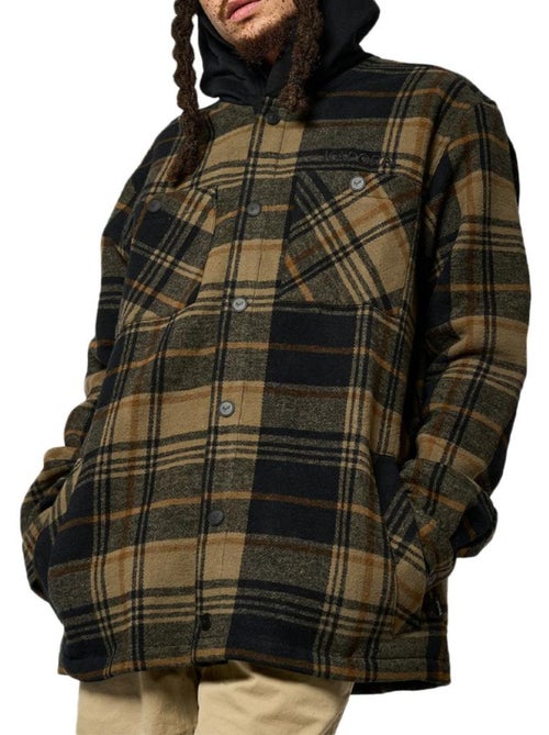 Kaporal Rybau Herenvest Bruin/Zwart - Kiabi Kaporal Rybau Herenvest Bruin/Zwart - Kiabi