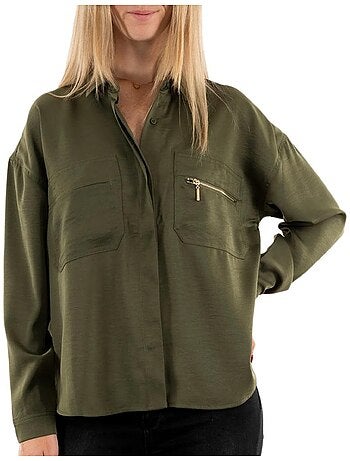 Kaporal salem beige damesoverhemd