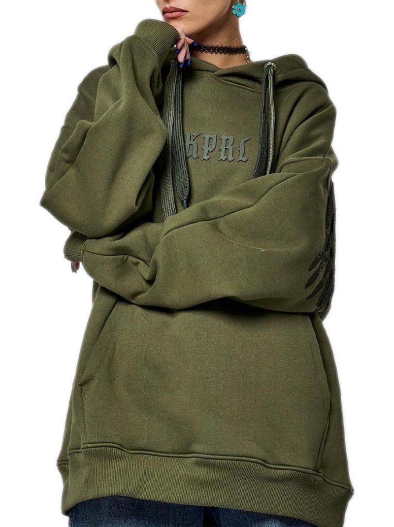 Kaporal SALTO Dames Hoodie Kaki Licht kakigroen - Kiabi