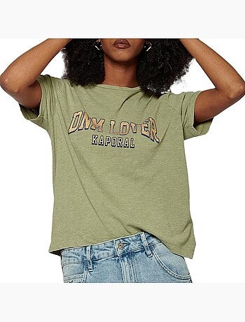 Kaporal salto groen t-shirt voor dames