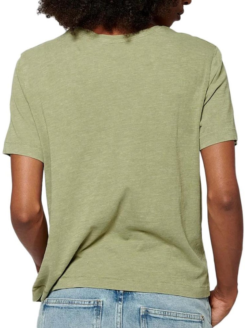 Kaporal SALTO Groen T-shirt voor Dames Licht kakigroen - Kiabi