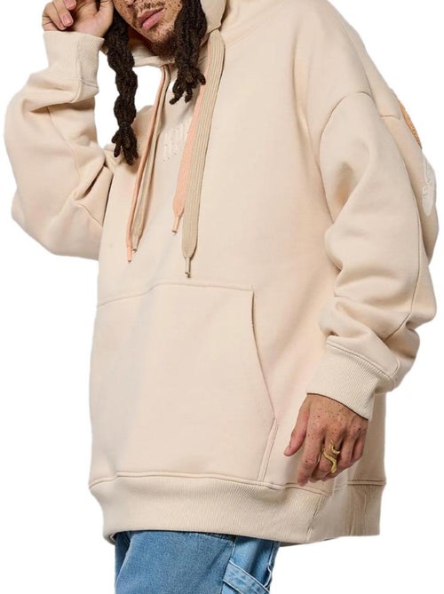 Kaporal SALTO Roze Hoodie voor Heren - Kiabi Kaporal SALTO Roze Hoodie voor Heren - Kiabi