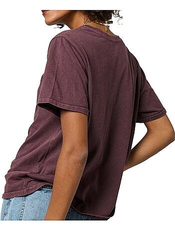 Kaporal sarmy bordeaux rood dames t-shirt