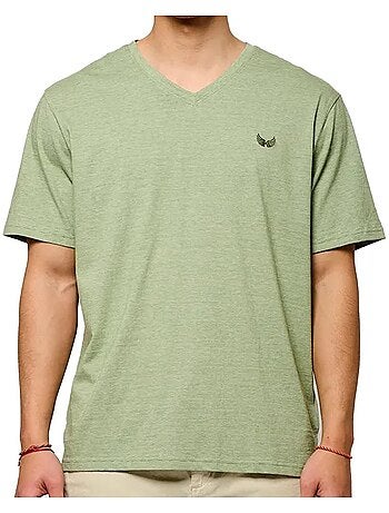 Kaporal saveh groen t-shirt voor heren