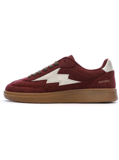 Kaporal seven bordeaux rode dames sneakers - Kiabi Kaporal seven bordeaux rode dames sneakers - Kiabi