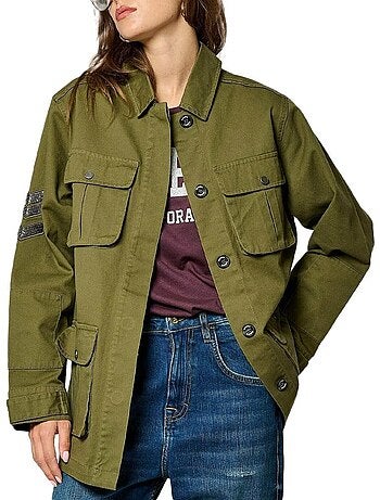 Kaporal silex khaki damesvest