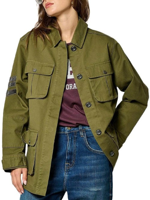 Kaporal SILEX Khaki Damesvest - Kiabi Kaporal SILEX Khaki Damesvest - Kiabi