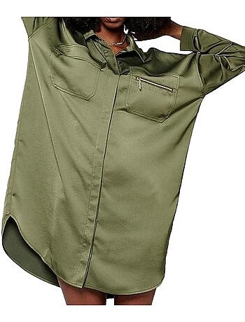 Kaporal siren khaki jurk voor dames