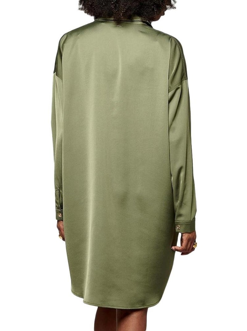 Kaporal SIREN Khaki Jurk voor Dames Licht kakigroen - Kiabi