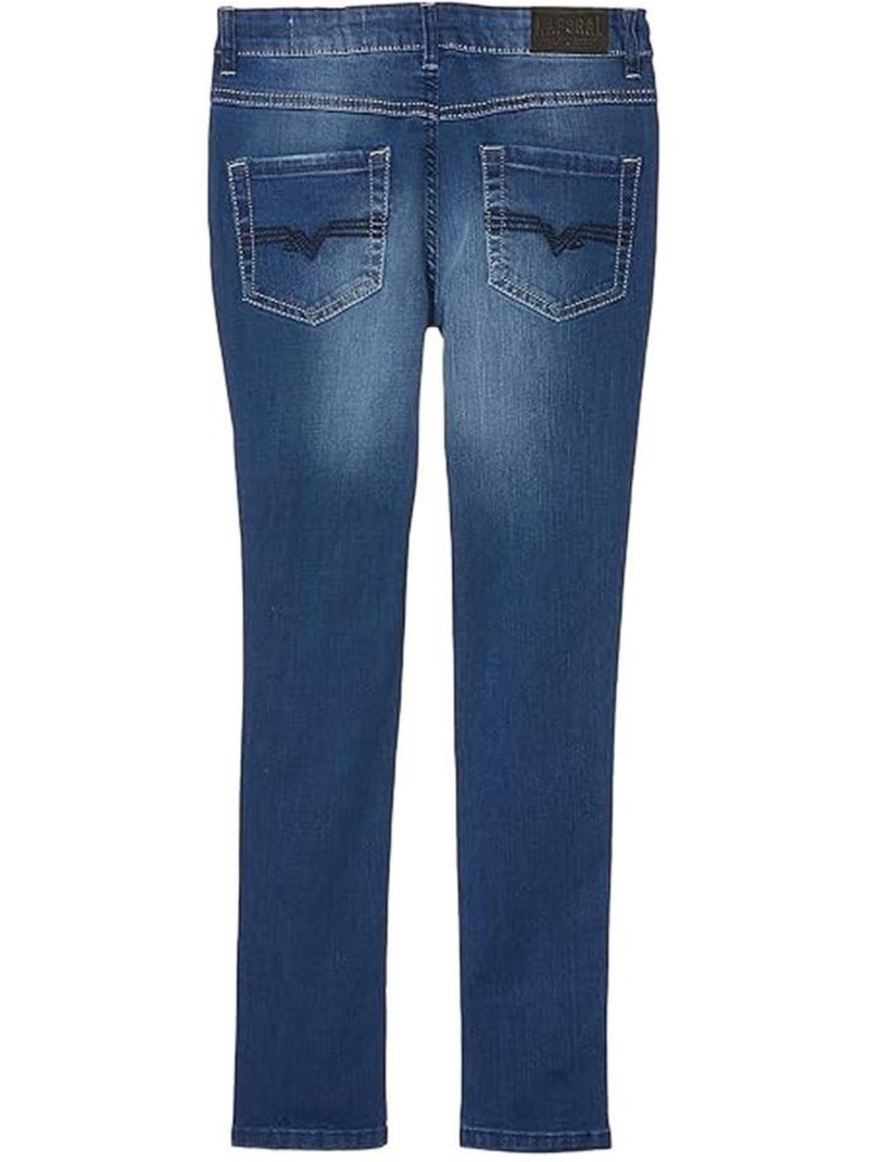 Kaporal Slim Fit Jeans voor Jongens - Mid-Blauw Jeansblauw - Kiabi
