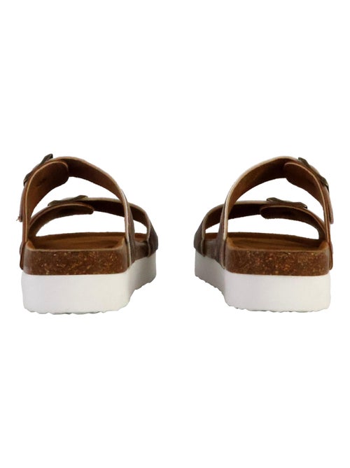 Kaporal solinea bruine sandalen voor dames - Kiabi