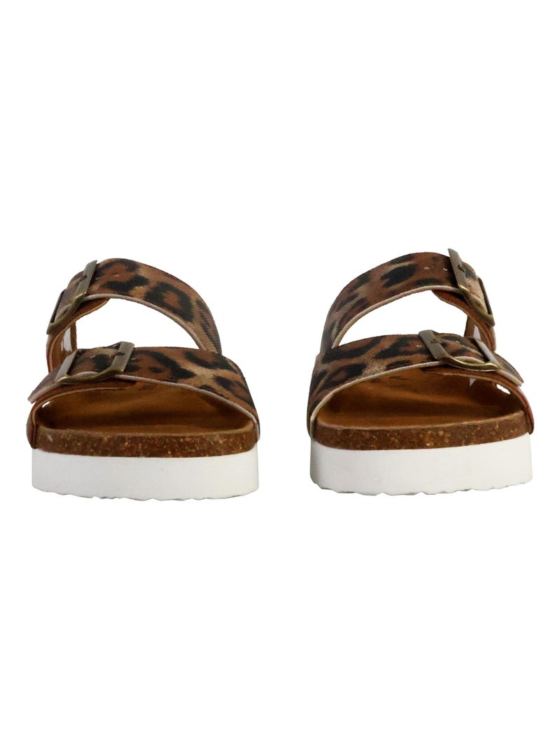 Kaporal solinea bruine sandalen voor dames Bruin - Kiabi