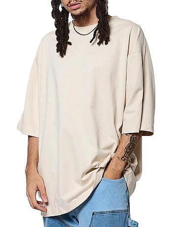 Kaporal soper beige t-shirt voor heren