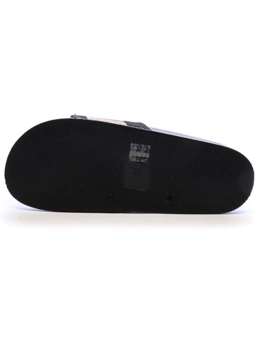 Kaporal tapioca zwarte dames slippers - Kiabi Kaporal tapioca zwarte dames slippers - Kiabi