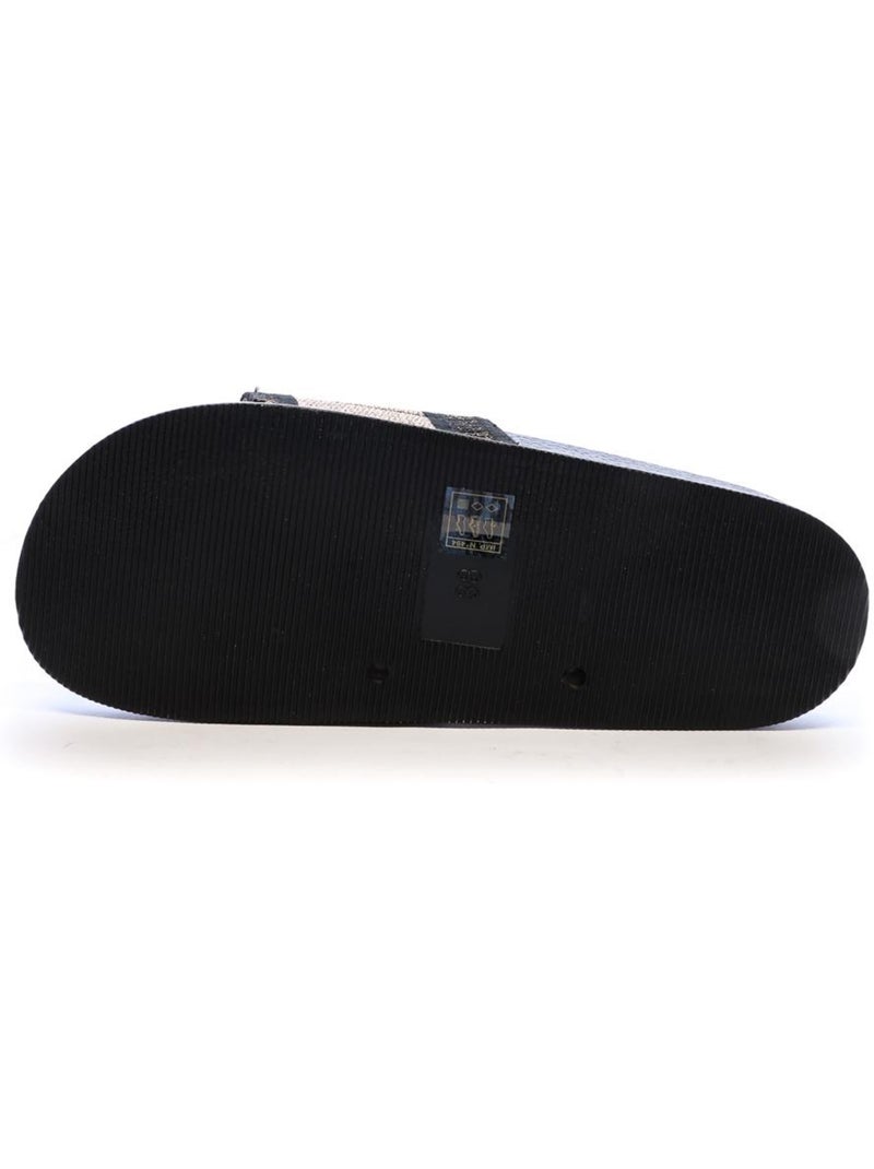 Kaporal tapioca zwarte dames slippers Zwart - Kiabi