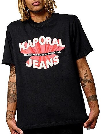 Kaporal theom wit t-shirt voor heren