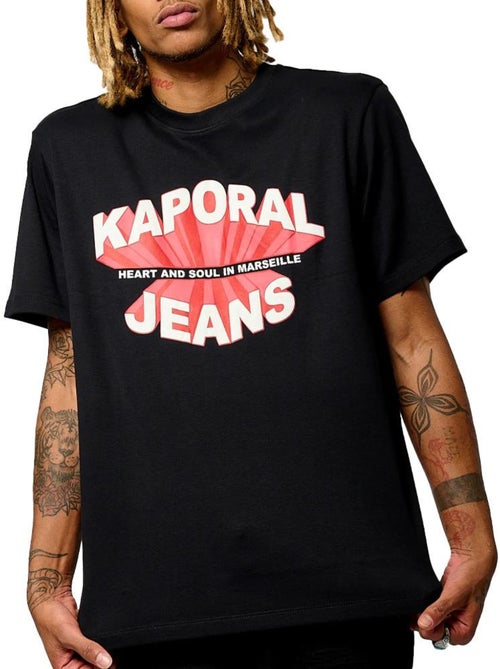Kaporal Theom Zwart T-shirt voor Heren - Kiabi