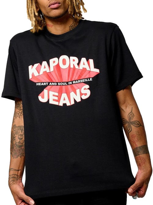 Kaporal Theom Zwart T-shirt voor Heren - Kiabi