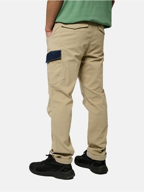 Kaporal Tiago Beige Joggingbroek voor Heren - Kiabi Kaporal Tiago Beige Joggingbroek voor Heren - Kiabi