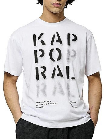 Kaporal tibom wit t-shirt voor heren