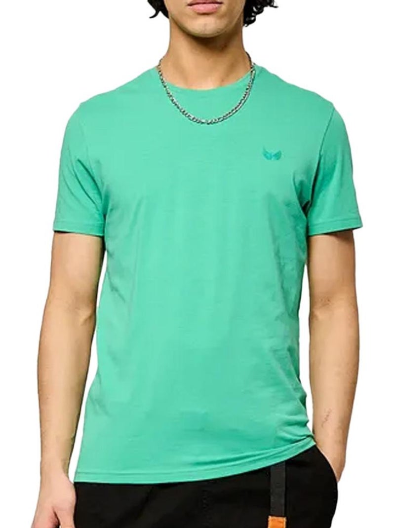 Kaporal TIFTH Heren T-shirt - Wit/Groen (2-pack) Groen - Kiabi