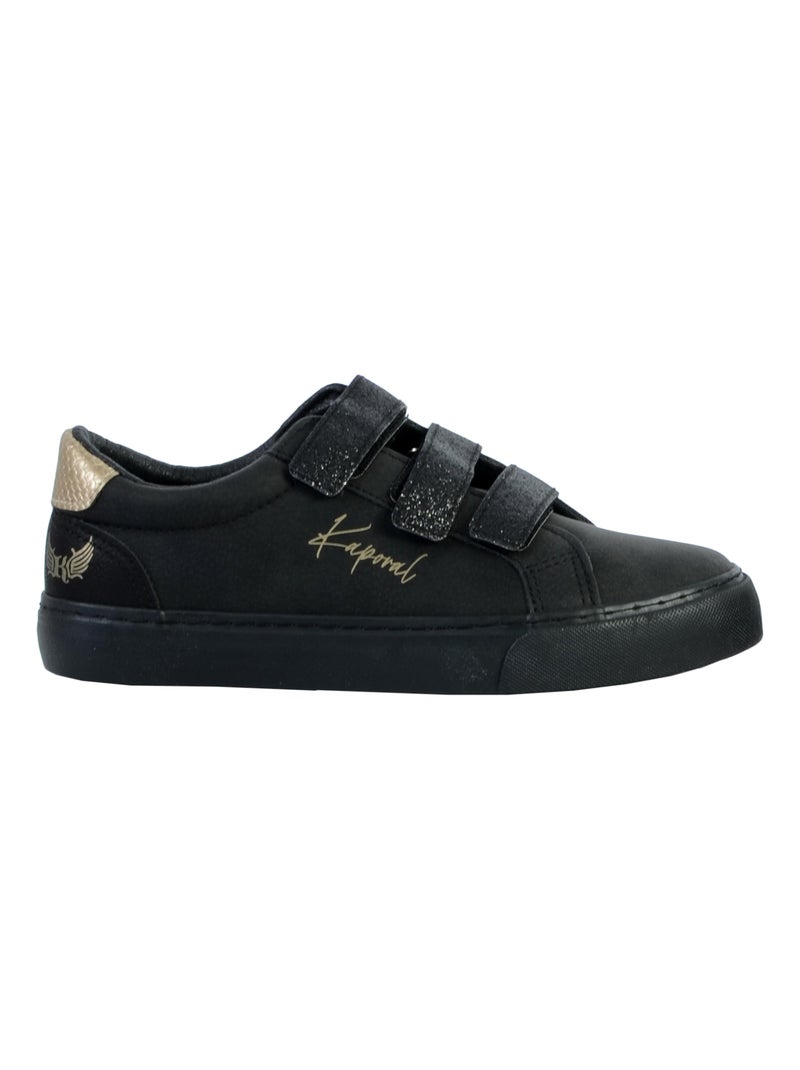 Kaporal tippy zwarte dames sneakers Zwart - Kiabi