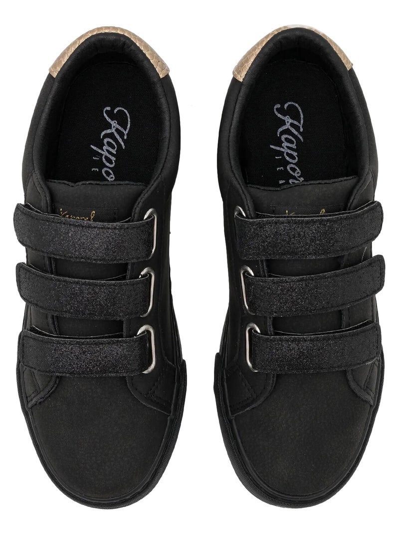 Kaporal tippy zwarte dames sneakers Zwart - Kiabi