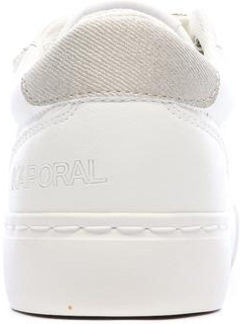 Kaporal tippyk witte/gouden dames sneakers Wit - Kiabi