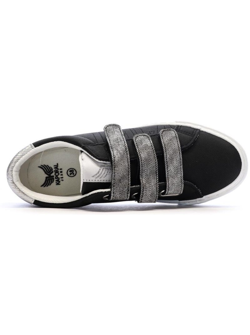 Kaporal tippyk zwarte dames sneakers Zwart - Kiabi