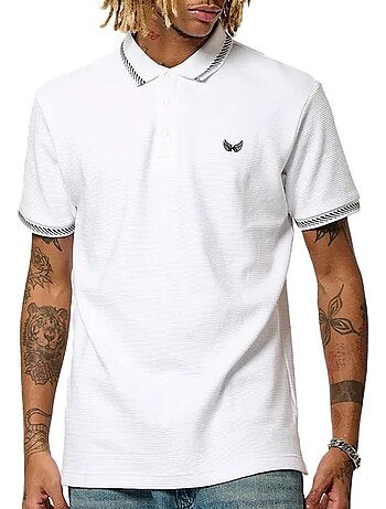 Kaporal tirue heren polo wit