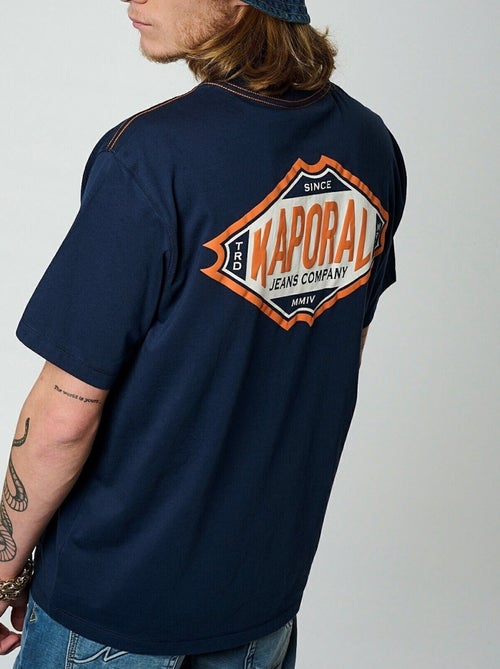Kaporal Titu Marine T-shirt voor Heren - Kiabi Kaporal Titu Marine T-shirt voor Heren - Kiabi