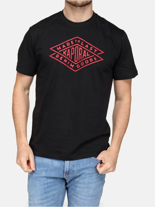 Kaporal toky zwart t-shirt voor heren - Kiabi Kaporal toky zwart t-shirt voor heren - Kiabi