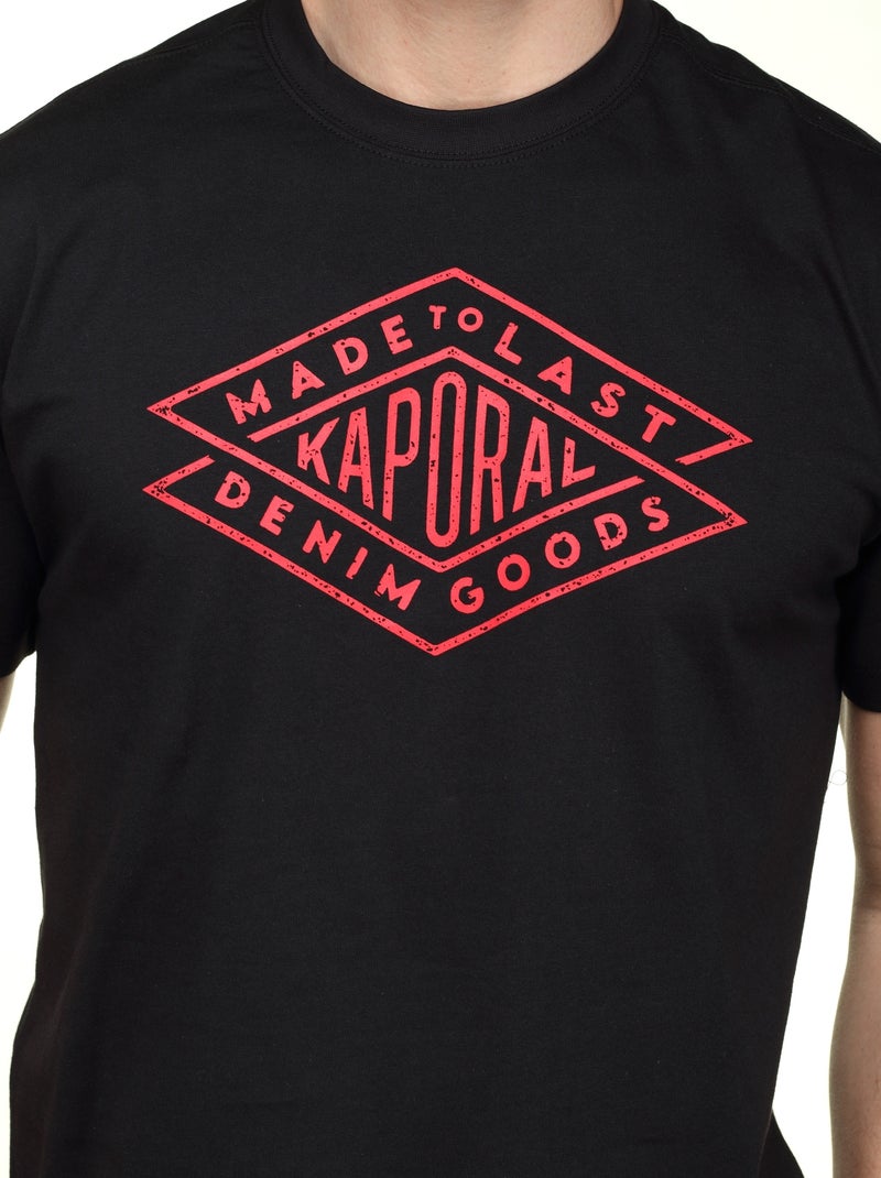 Kaporal toky zwart t-shirt voor heren Zwart - Kiabi
