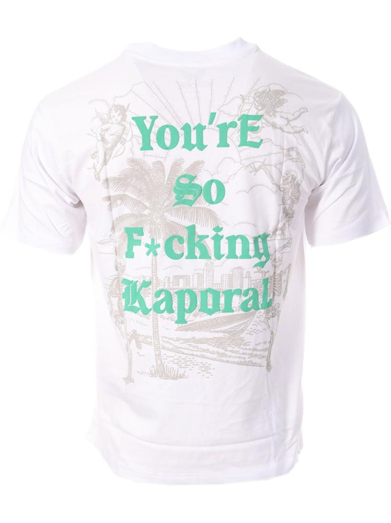 Kaporal TORINH25M11 Wit T-shirt voor Heren Wit - Kiabi