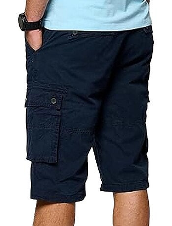 Kaporal toshie korte heren broek rood
