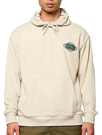 Kaporal touti beige heren sweatshirt