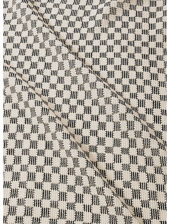 Kaporal troy heren overhemd met beige/zwart vichy ruit