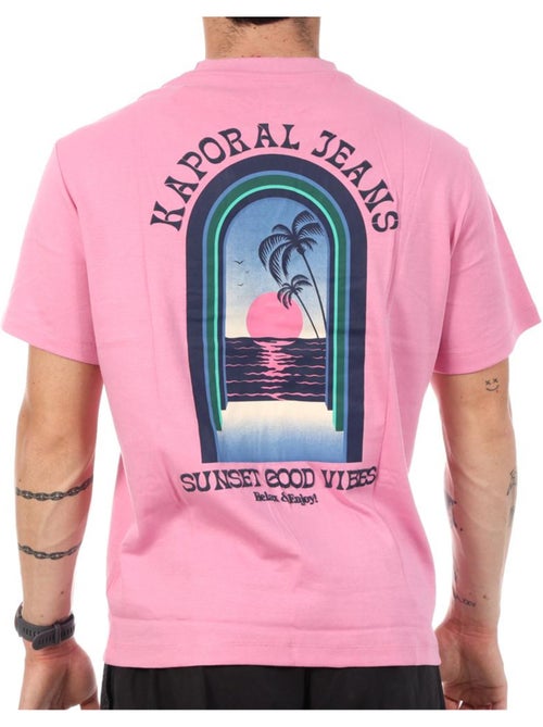 Kaporal TYGAE Heren T-shirt Roze - Kiabi