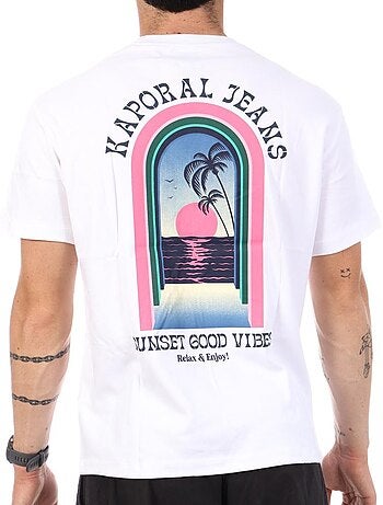 Kaporal tygae wit t-shirt voor heren