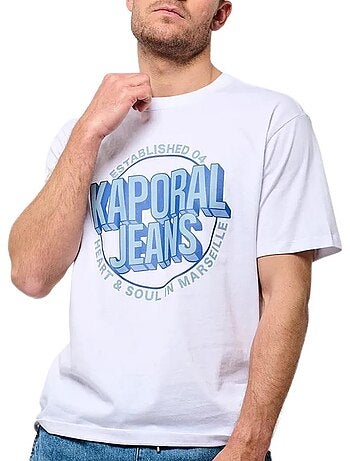 Kaporal tyler zwart t-shirt voor heren