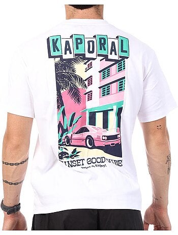 Kaporal tysone wit t-shirt voor heren