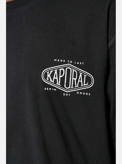 Kaporal VADIH Zwart T-shirt voor Heren - Kiabi Kaporal VADIH Zwart T-shirt voor Heren - Kiabi