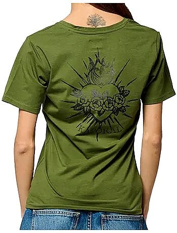 Kaporal valm kaki t-shirt voor dames
