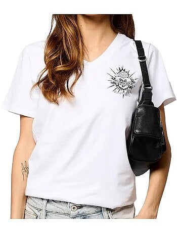 Kaporal valm wit dames t-shirt