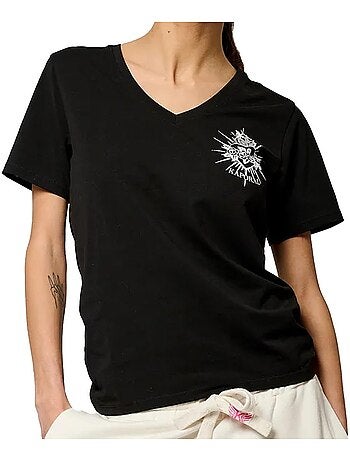 Kaporal valm zwart t-shirt voor dames