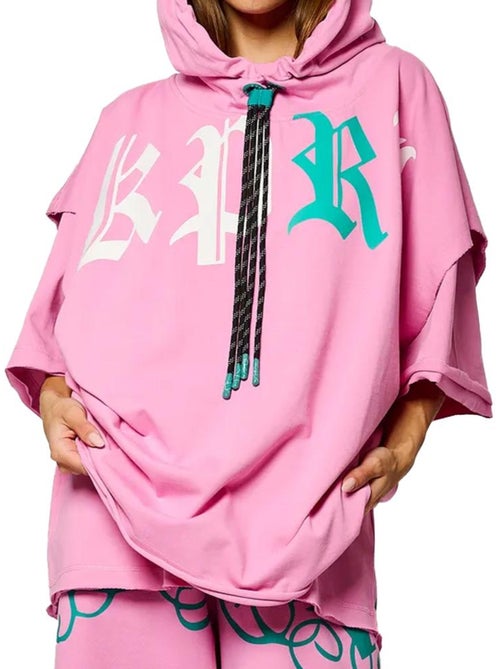 Kaporal VANK Heren Sweatshirt Roze/Groen - Kiabi Kaporal VANK Heren Sweatshirt Roze/Groen - Kiabi