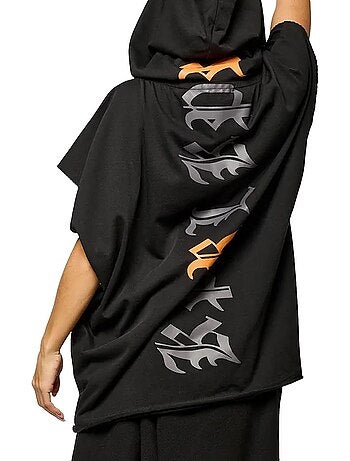 Kaporal vank heren sweatshirt zwart/oranje