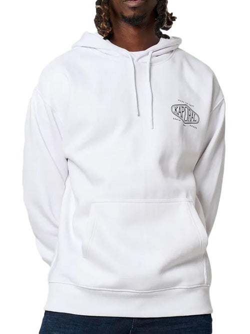 Kaporal VARDOH Heren Hoodie Wit - Kiabi Kaporal VARDOH Heren Hoodie Wit - Kiabi
